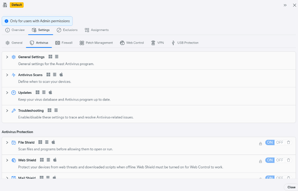 Protección Personalizada